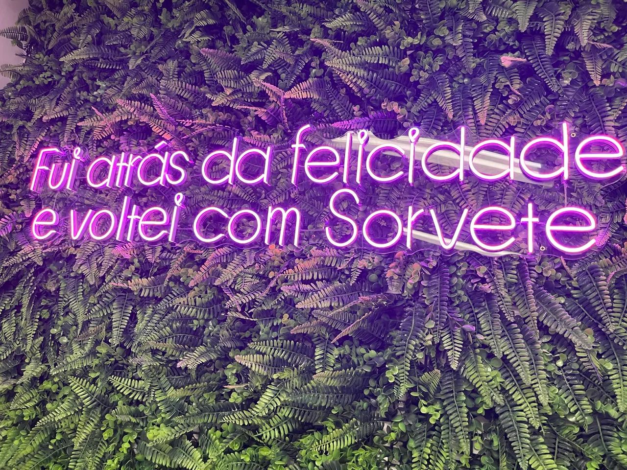 Placa LED Neon SORVETERIA