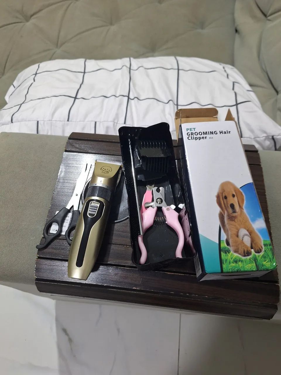 Vendo maquina de podar pet nova na caixa com vários acessórios  - Foto 4