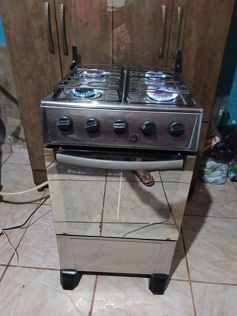 Fogão a gás e com elétro - Foto 5