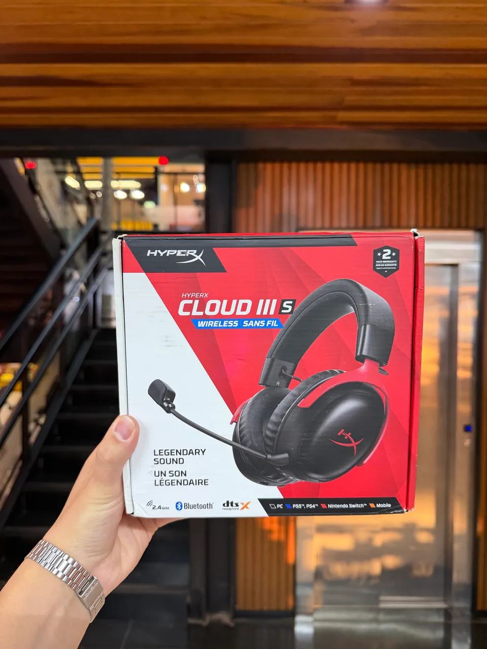 Headset hyperx cloud 3 wireless
