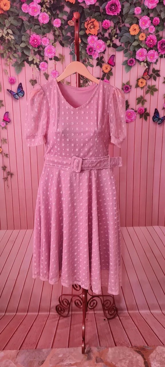 Vestido tule lindo 