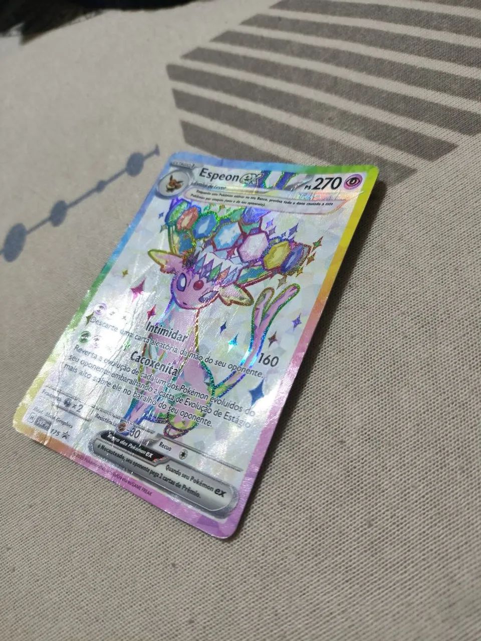Carta do Espeon EX promo - Foto 4