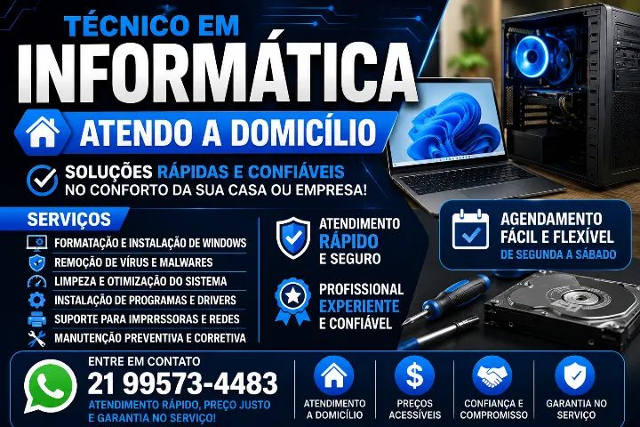 FORMATAÇÃO DE COMPUTADORES 