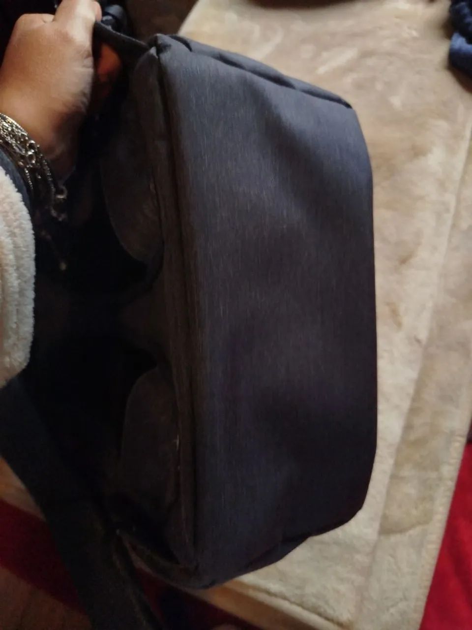 Mochila hp cinza  - Foto 3