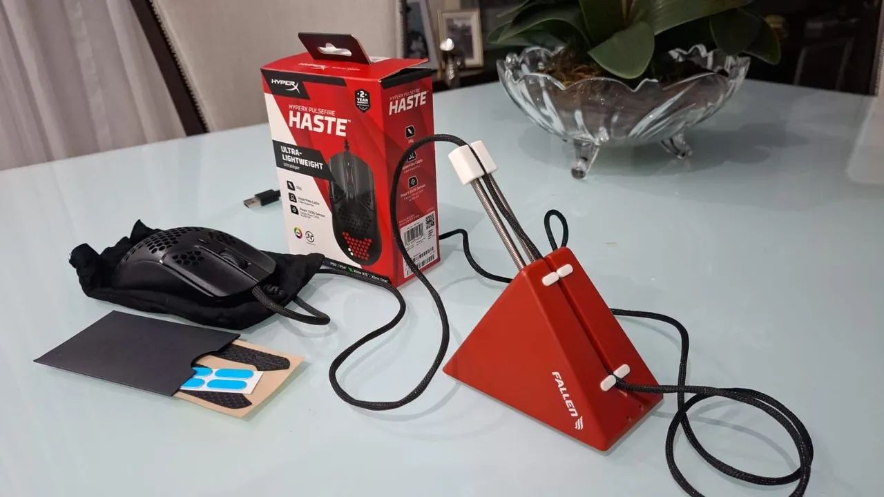HYPERX PULSEFIRE HASTE + Mouse Bungee Fallen Tucano  - Foto 2