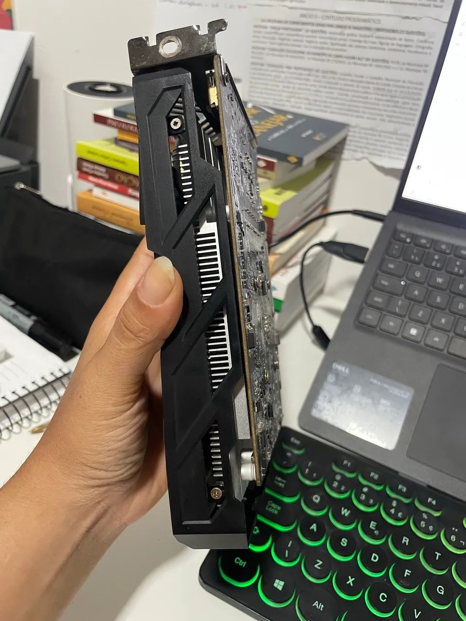 PLACA DE VÍDEO GTX 1050 COM DEFEITO - Foto 3
