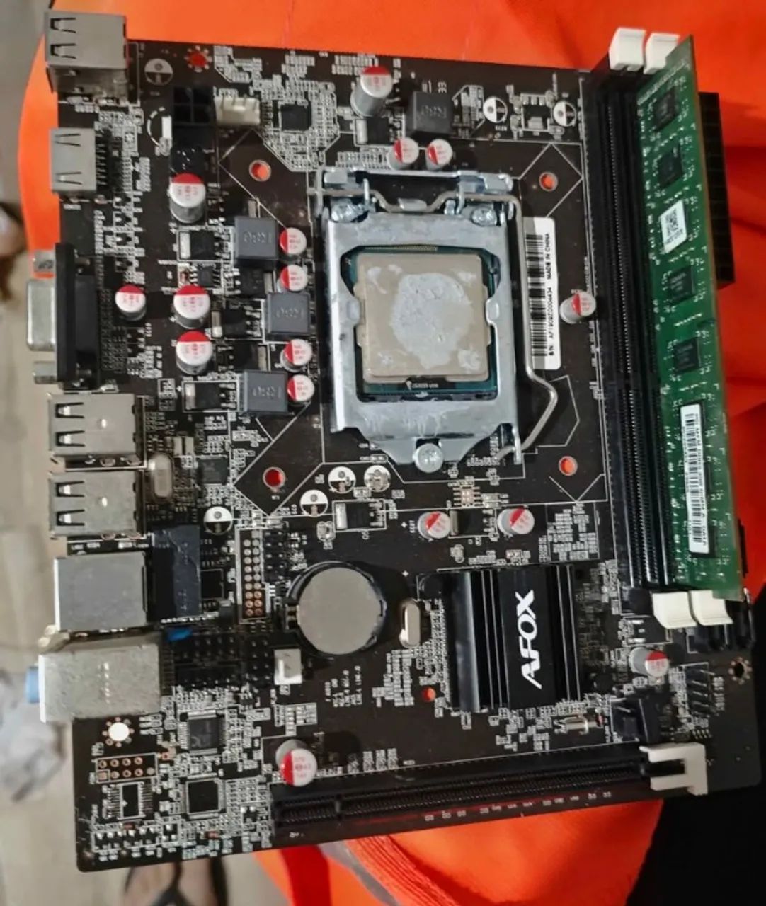 Placa mãe lga 1155 + i3 3ºgeração
