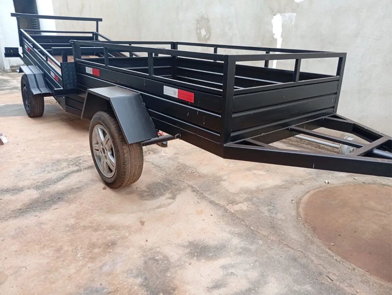 Vendo carretinhas reboque nova - Foto 2