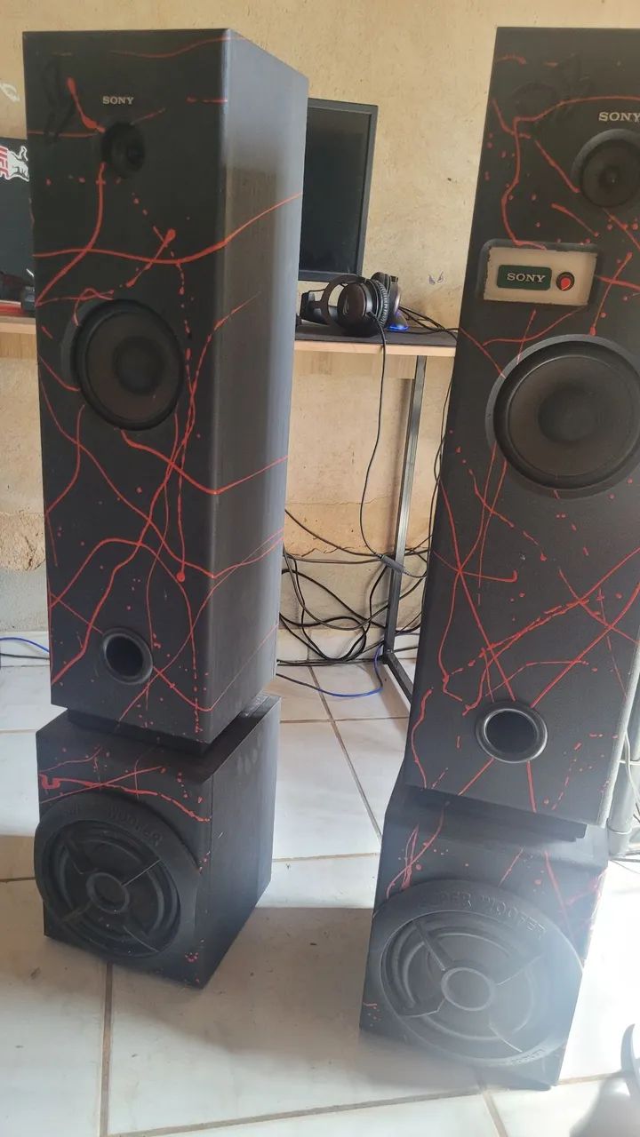 Torres de som sony