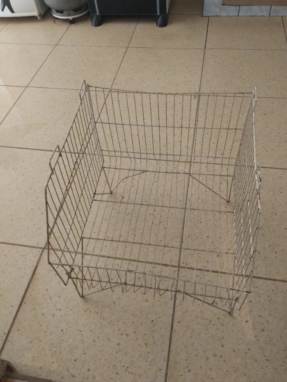 Cesto gôndola de ferro