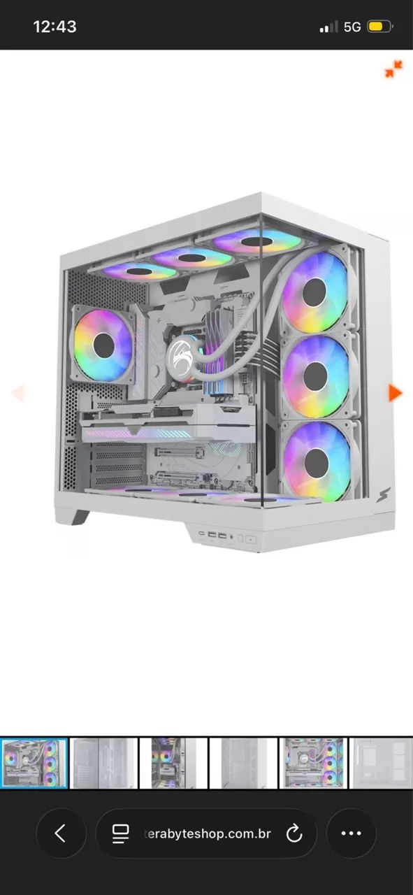 Gabinete SuperFrame Vhagar + 10 Fans