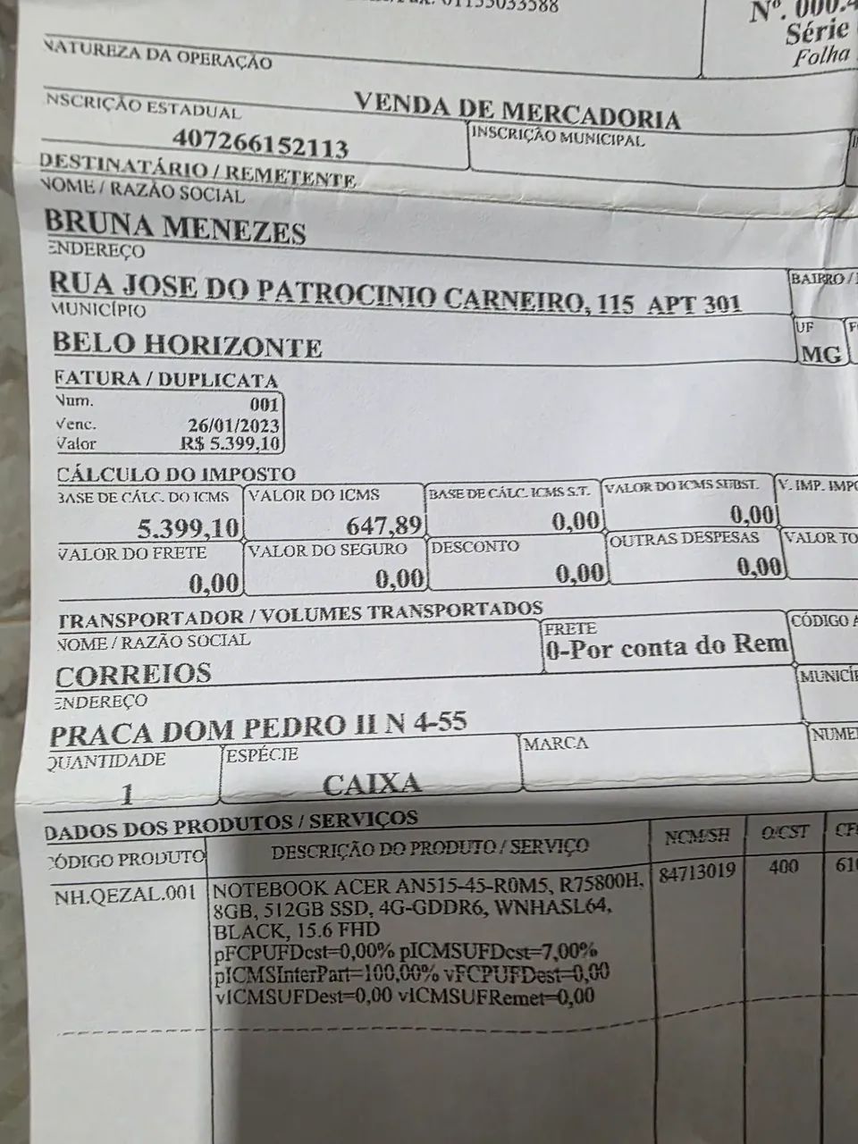 NOTEBOOK COM RTX3050 - Foto 3