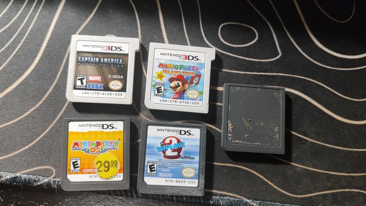 Jogos de 3ds e DS (preços individuais na descrição)