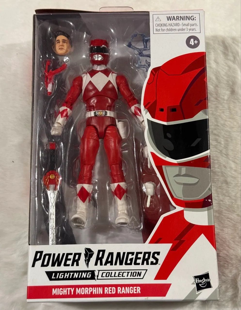 Action Figure Power Rangers Lightning Collection Mighty Morphin Red Toys Limited