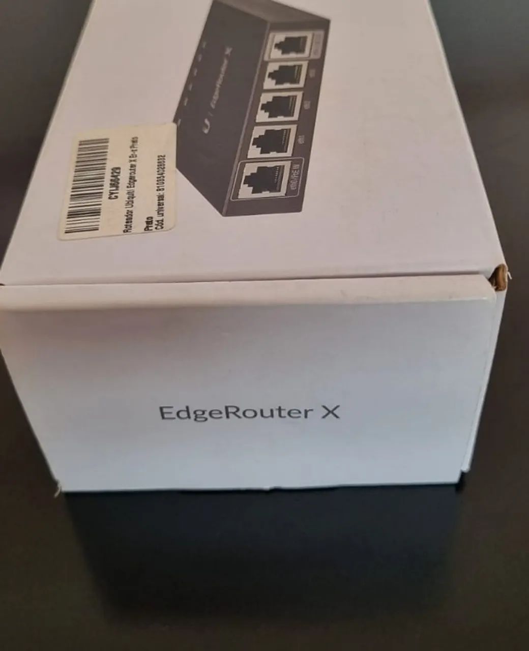 Ubiquiti EdgeRouter X (ER-X) na caixa original