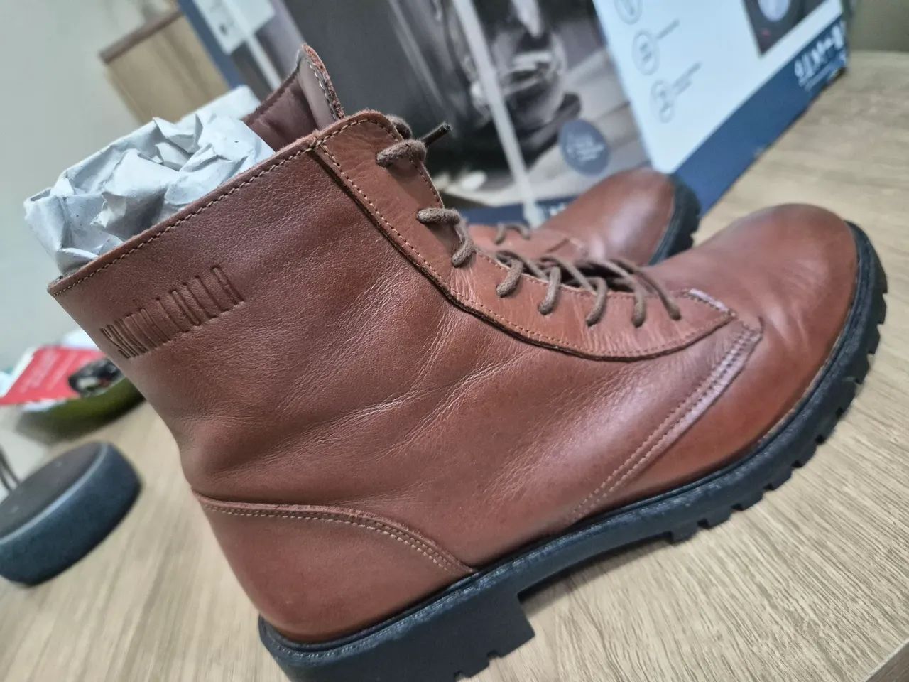 Bota couro santa lolla 36