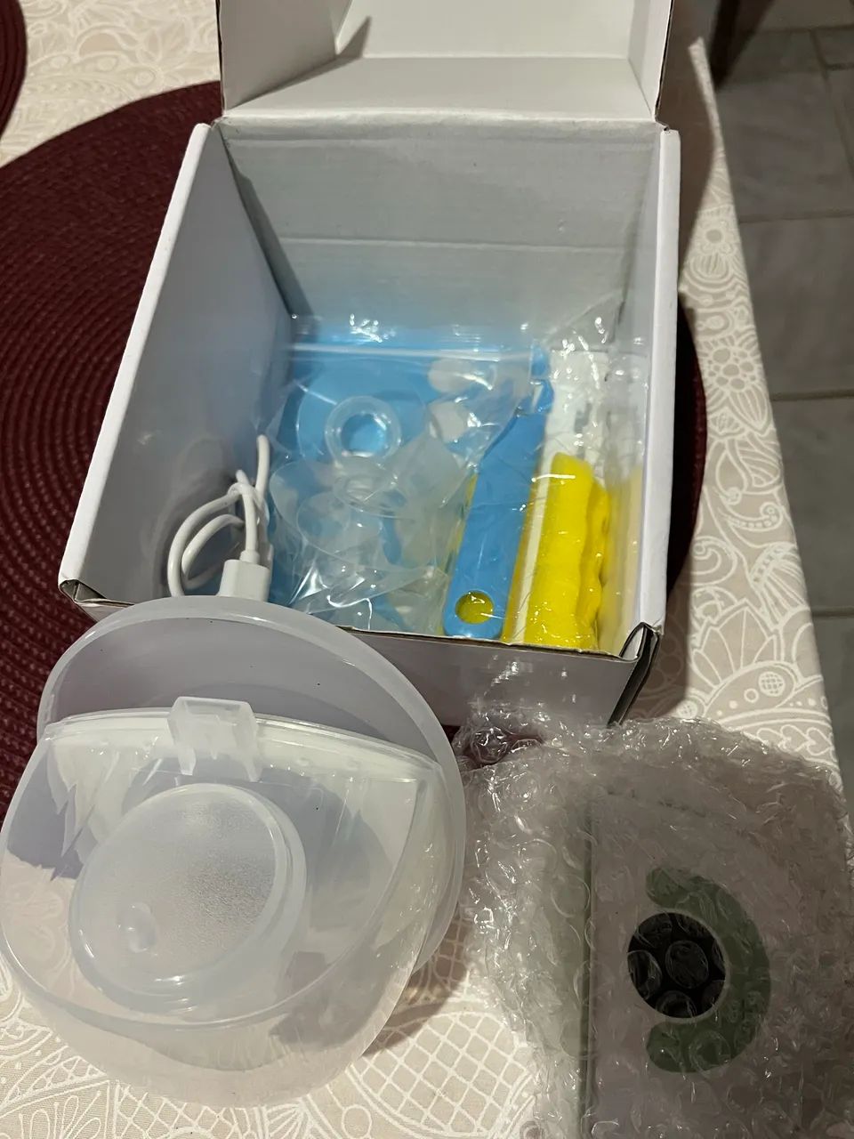 Bomba elétrica extratora de leite materno - Foto 3