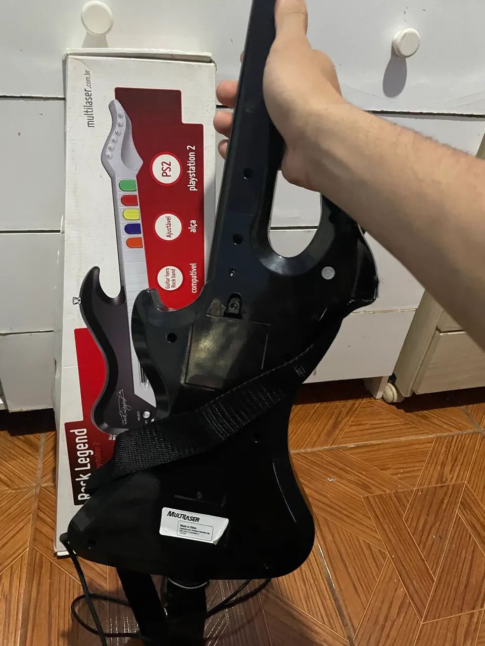 VENDO GUITARRA MULTILASER PARA PS2! - Foto 3
