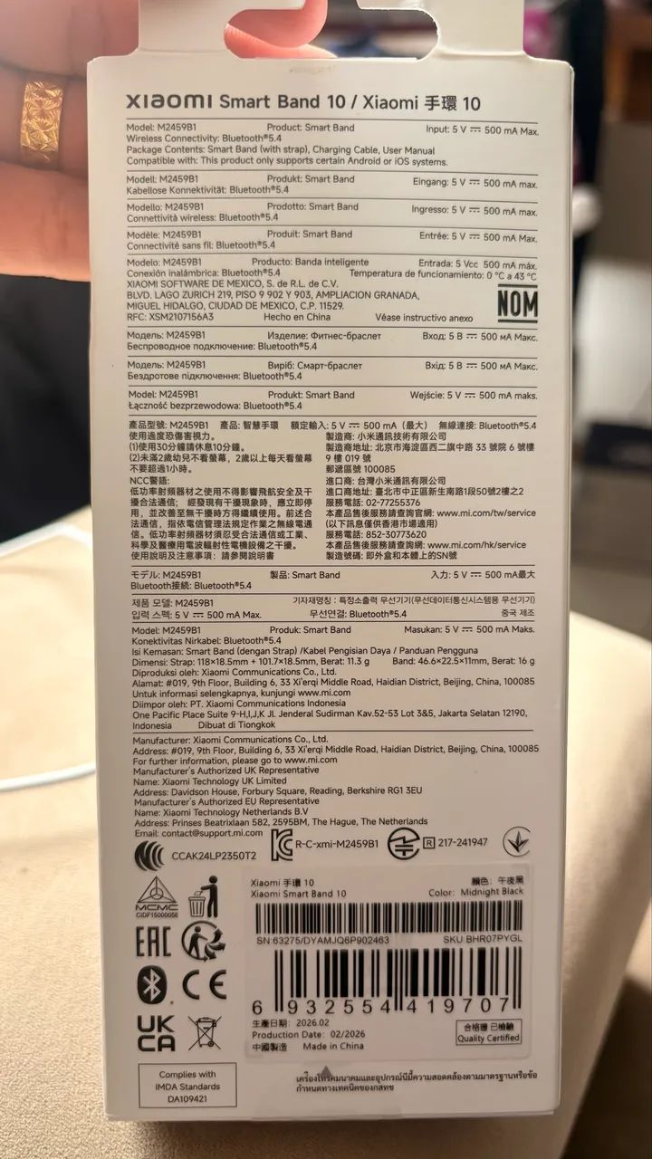 XIAOMI smart band 10 - Foto 2