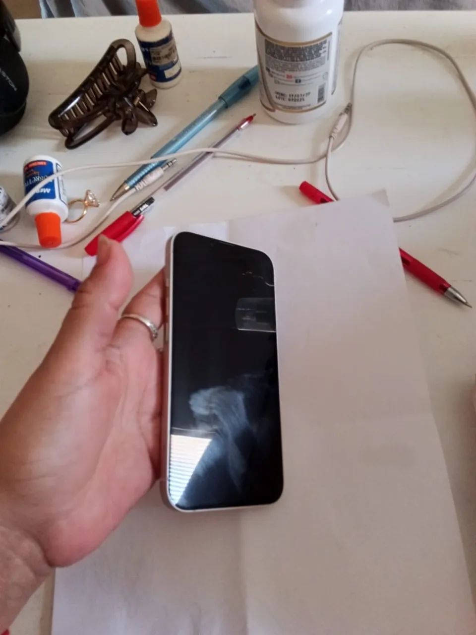 iPhone 13 128 GB branco - Foto 5