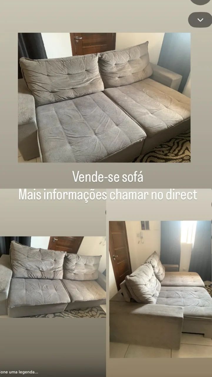 Sofá retrátil 