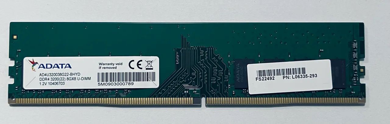 メモリー DDR-4-3200 Memória DDR 4 8gb 3200Mhz - Memória RAM - Cremação, Belém