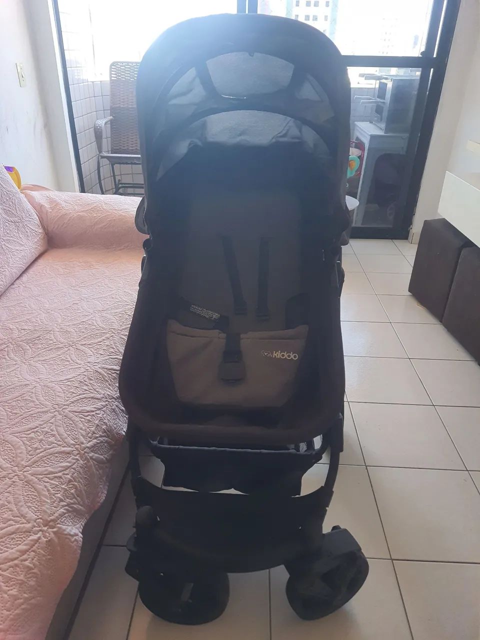 Kit carrinho e cadeirinha de bebê - Foto 2