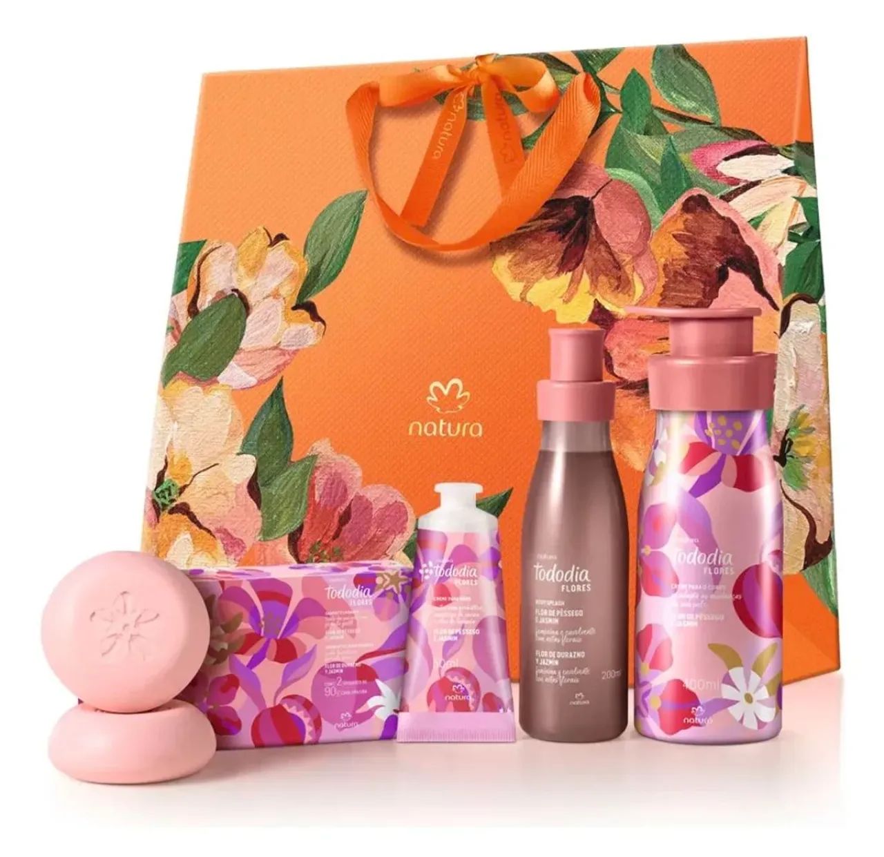 Kit Presente Dia Das Mães Natura Tododia Flores Completo