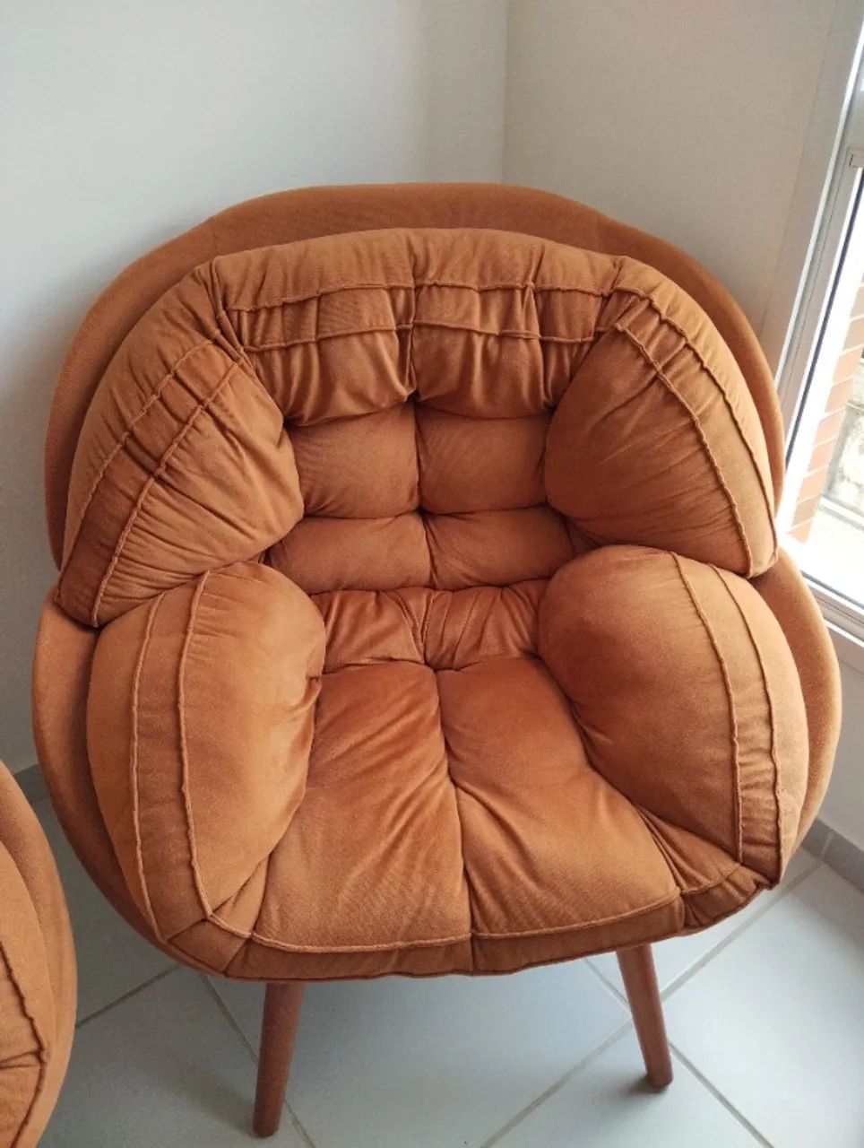 2 Poltronas California terra cota. - Foto 4