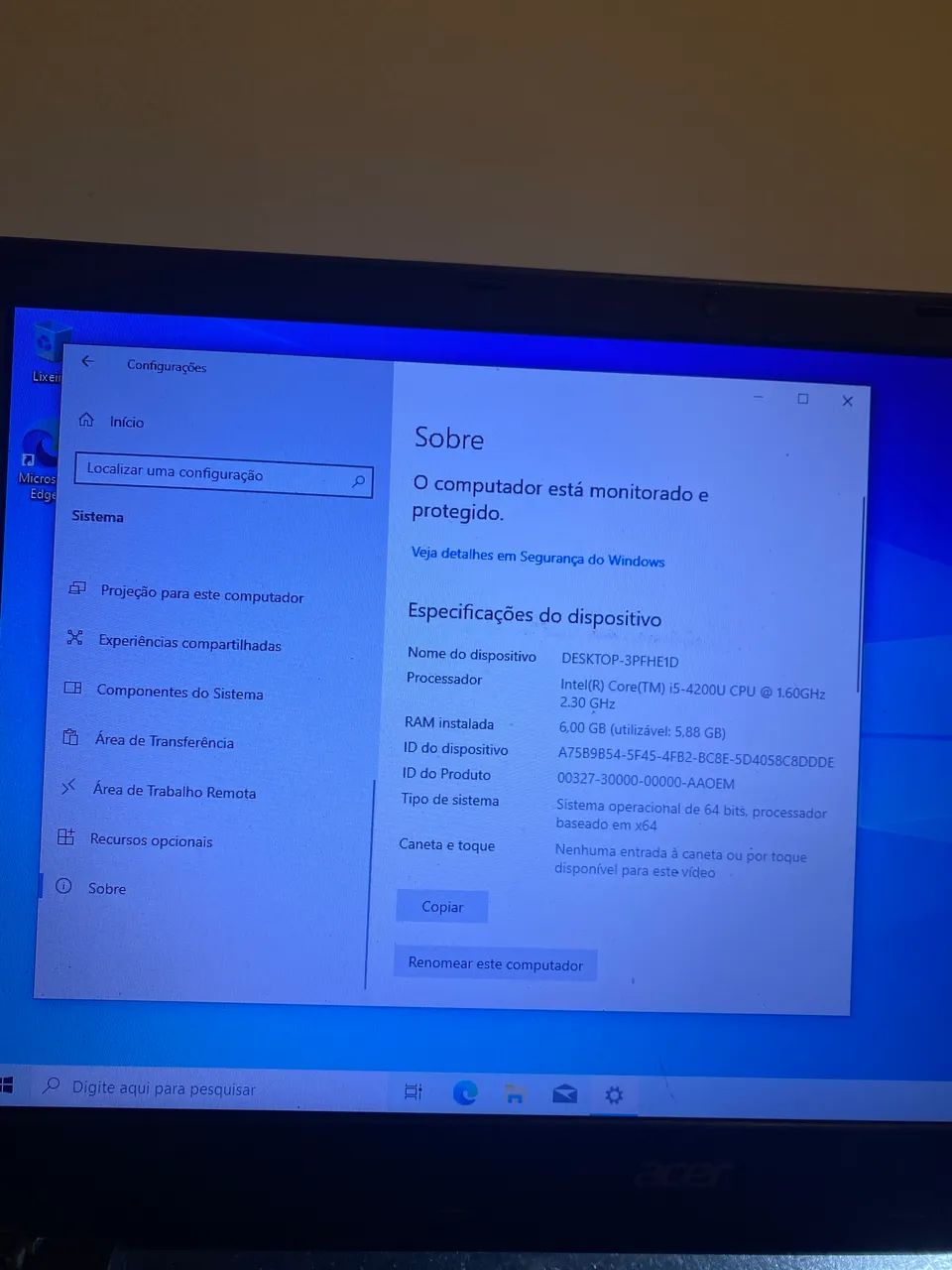 Notebook Acer E1 - Foto 2
