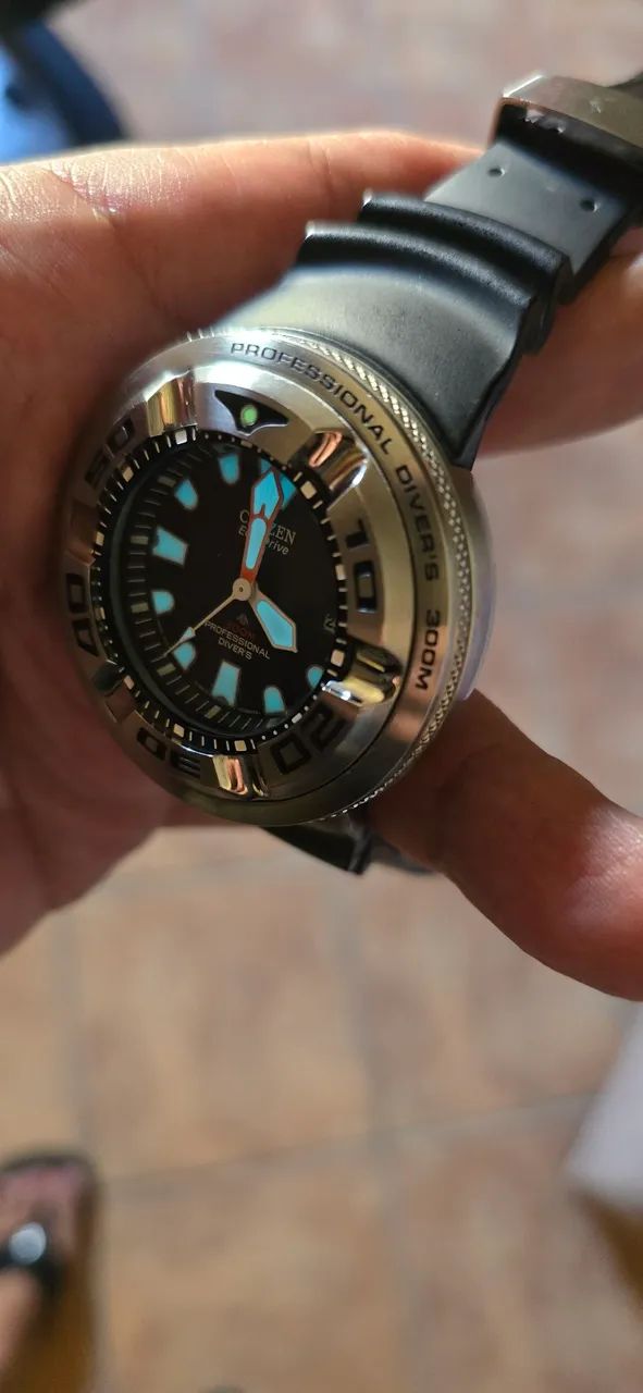 Citizen aqualand ecozilla 300mts original completo zero e revisado