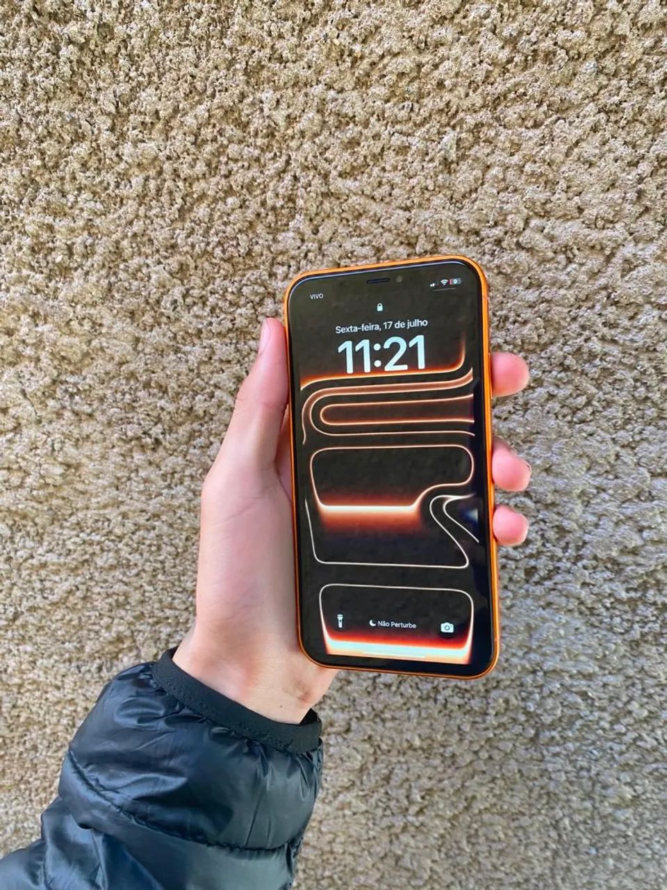 iPhone XR sabor 17 pro (carcaça adaptada visual 17 pro) - Foto 4