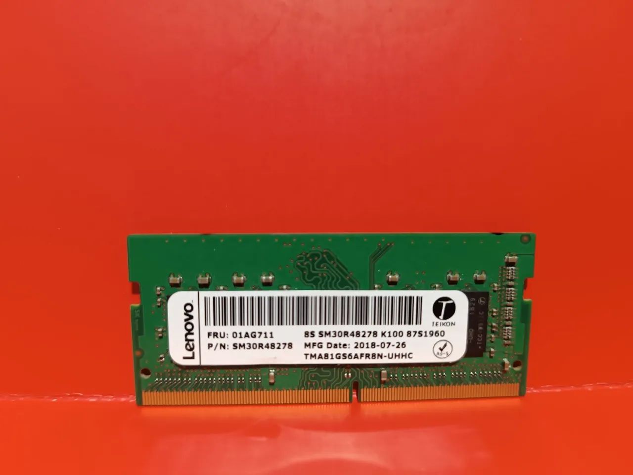 Memória Lenovo notebook 8gb 