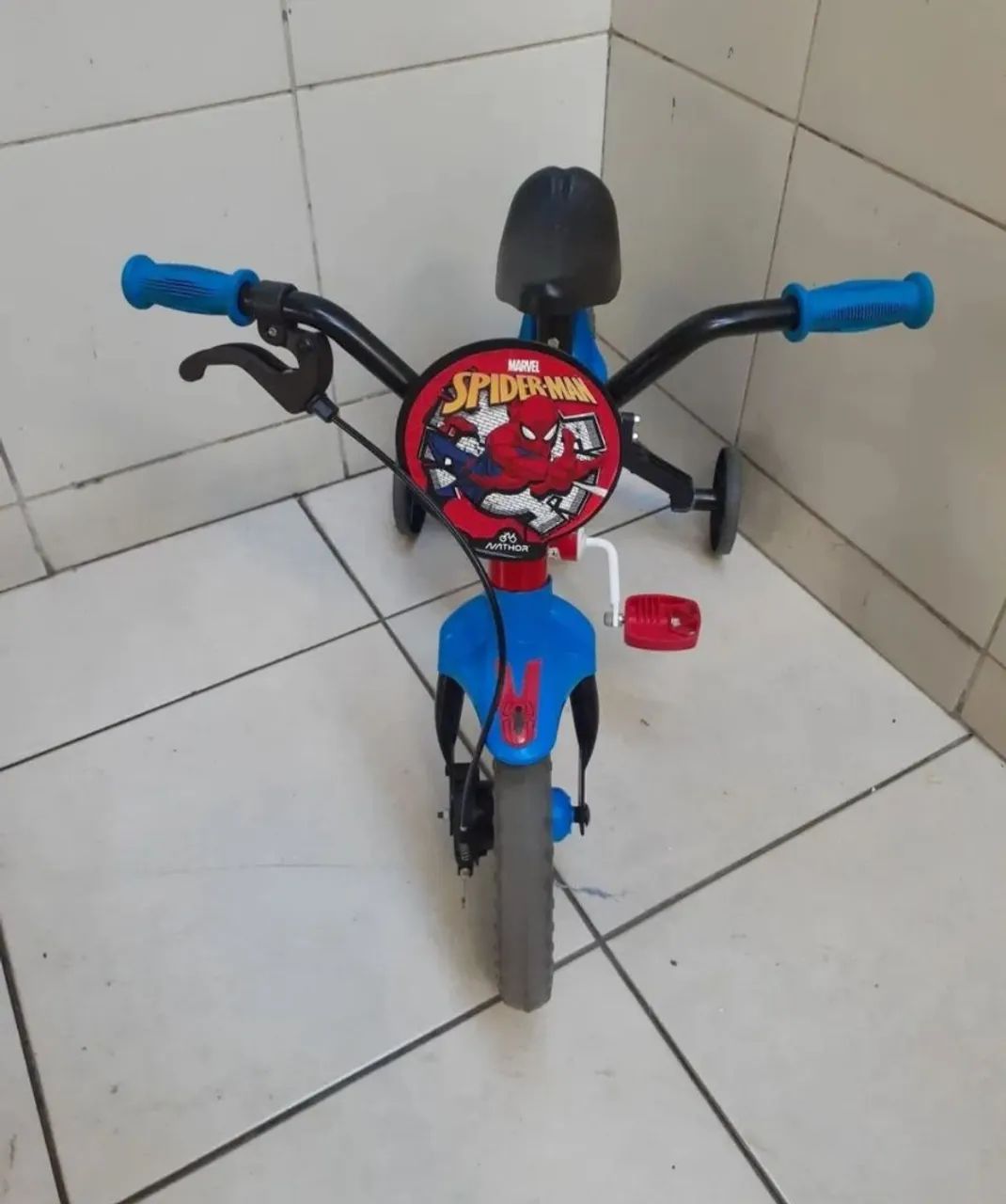 Bicicleta aro 12 Homem Aranha 