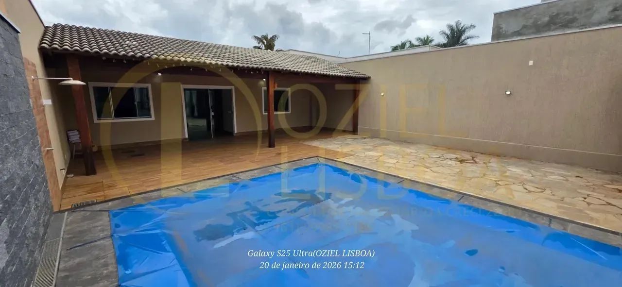 CASA NA LAJE 03 QUARTOS PISCINA CHURRASQUEIRA LOTE DE 400m² CONDOMÍNIO FECHADO RUA 03 VICE - Foto 12