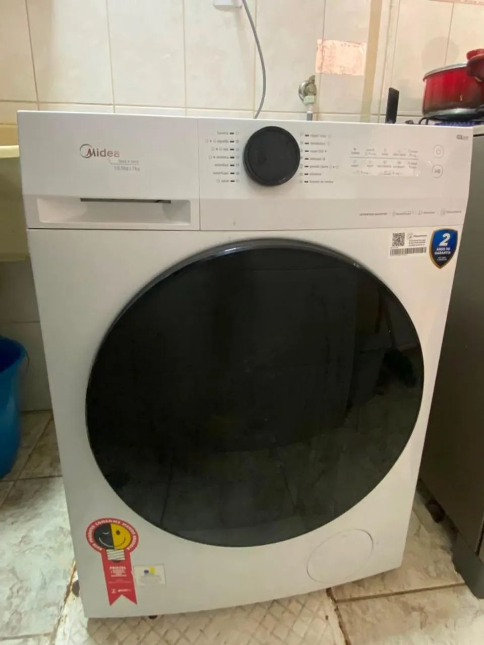 Vendo lava e seca Midea 10,5kg - Foto 3