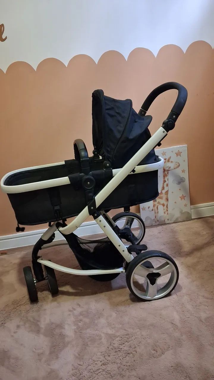 Carrinho de bebê / Moisés (usa dos 2 jeitos) - Foto 2