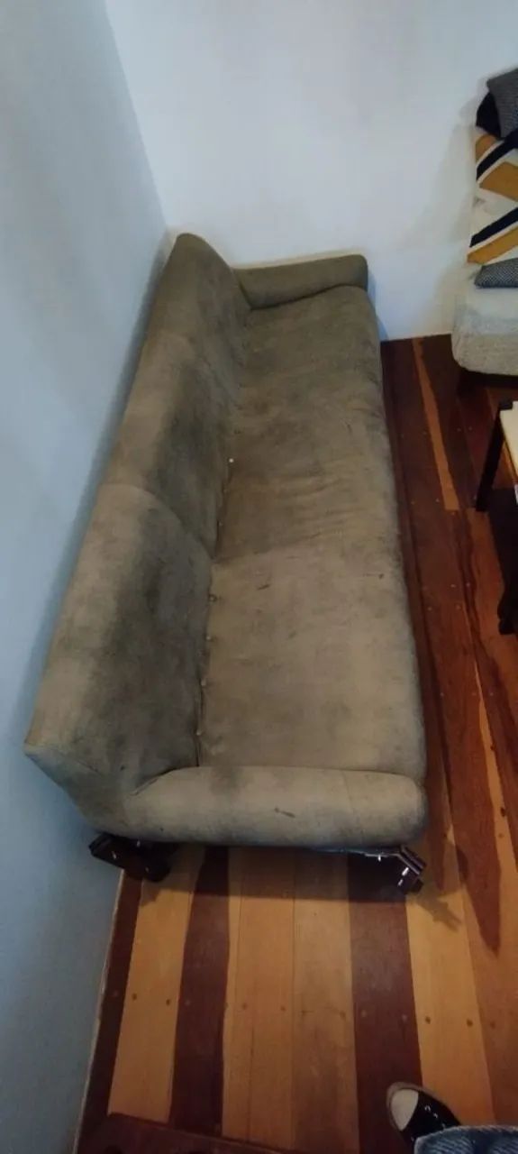 Sofá Lafer Design Vintage restaurada - Couro moderno - Foto 2