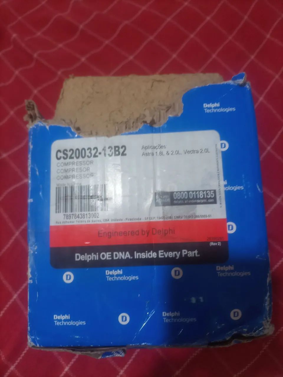 Compressor dell fire do Corsa , astra , celta 