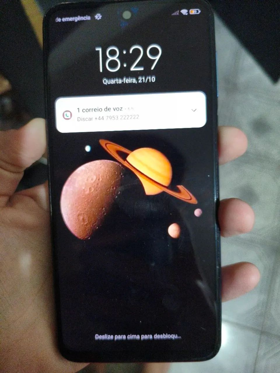 Celular Xiaomi remim note 9S