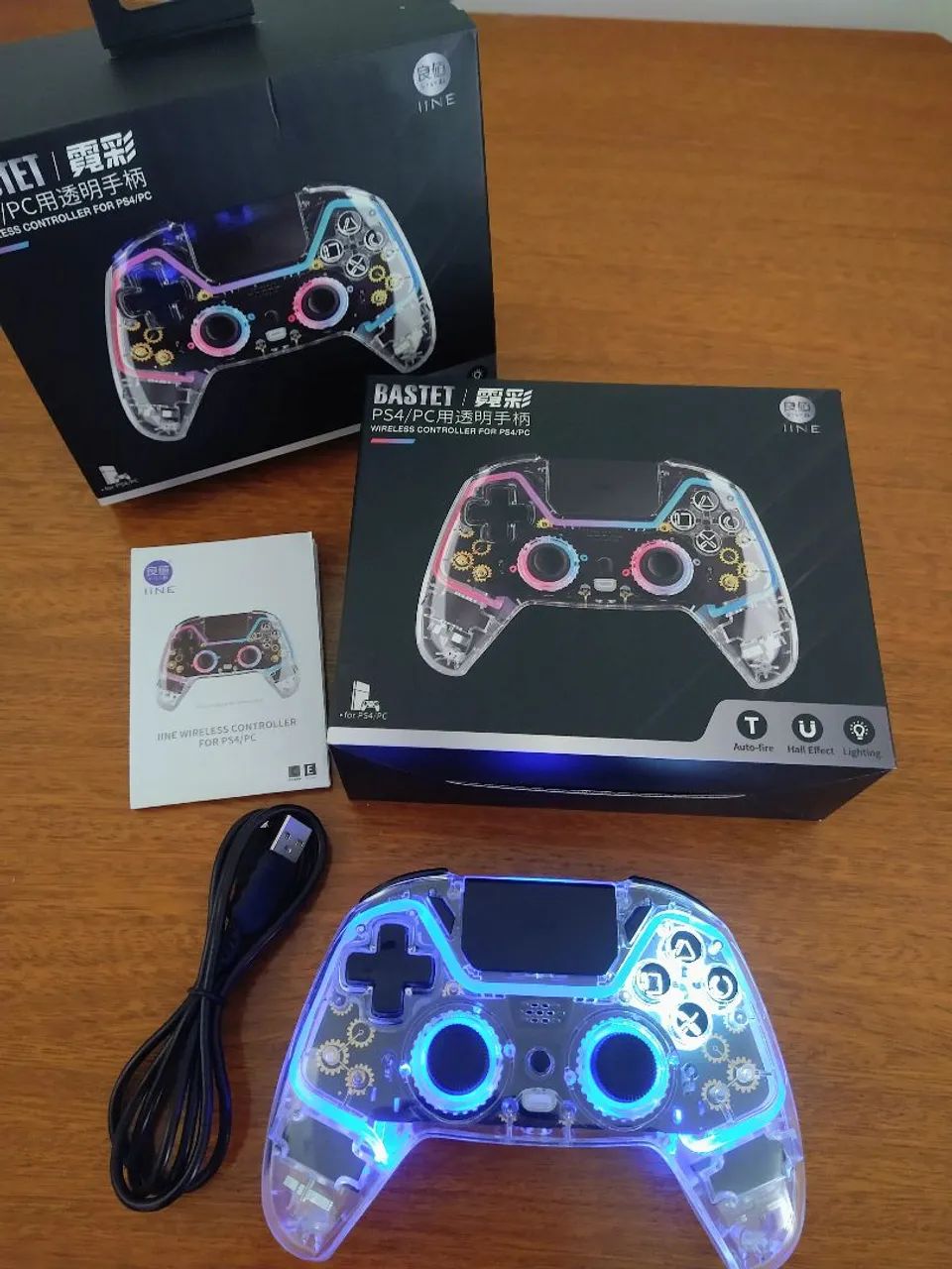 Controle IINE BASTET,  PS4, PC Switch, Android e IOS- Novo