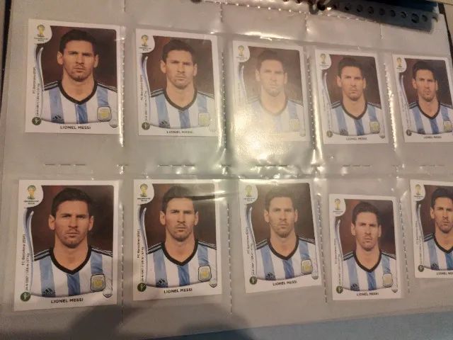 Messi ou Cristiano Ronaldo Copa 2014. R$ 100,00 a unidade