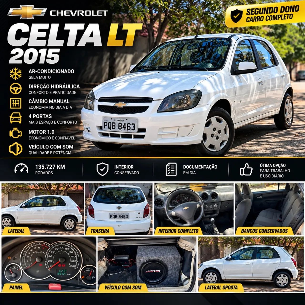Chevrolet Celta Celta Spirit/ LT 1.0 MPFI 8V FlexP. 5p 2015
