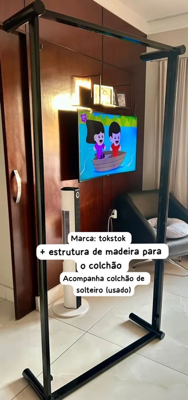 Cama solteiro tok stok 