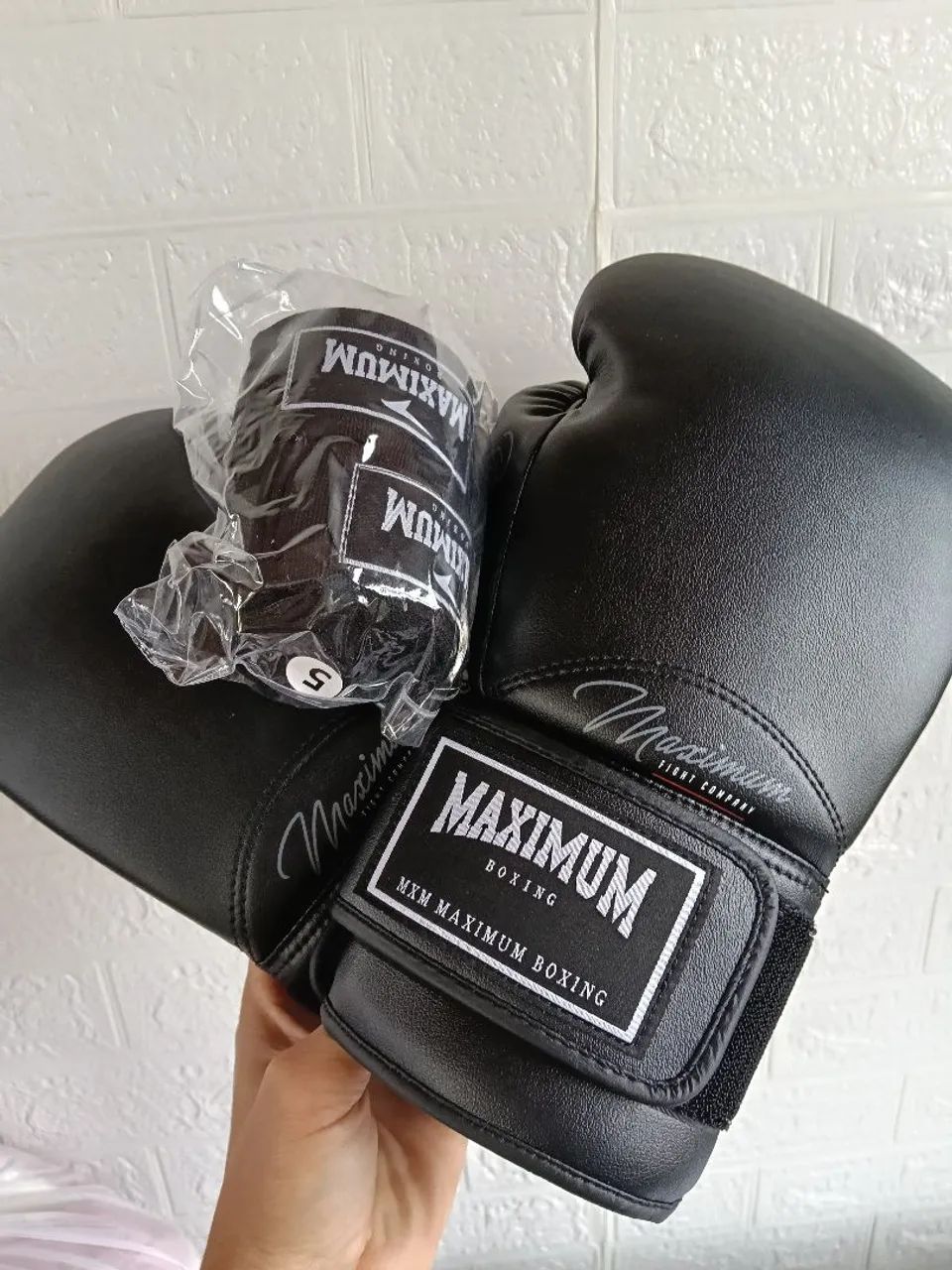 Luva de box 