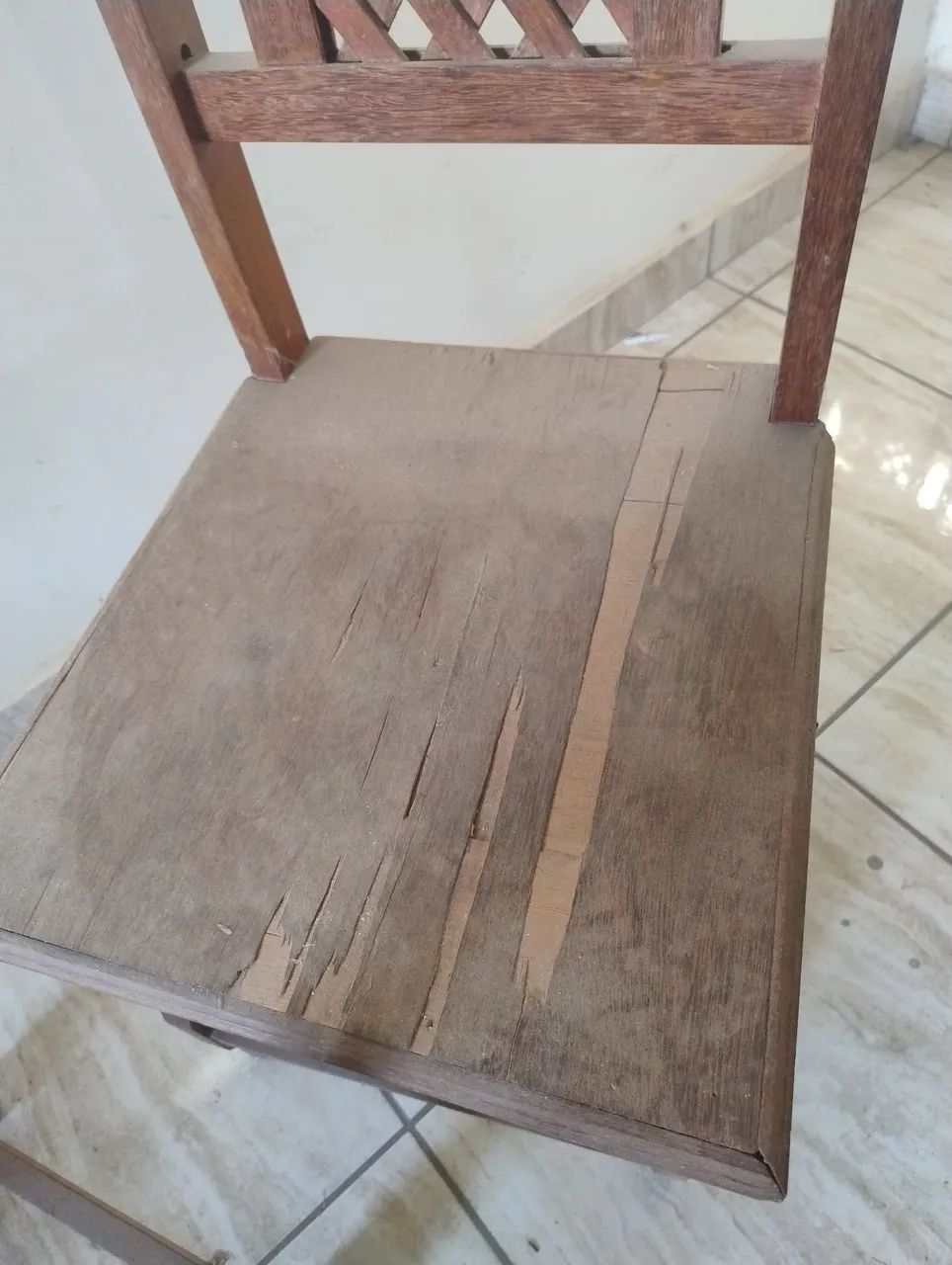 duas cadeiras de cerejeira maciço - Foto 5