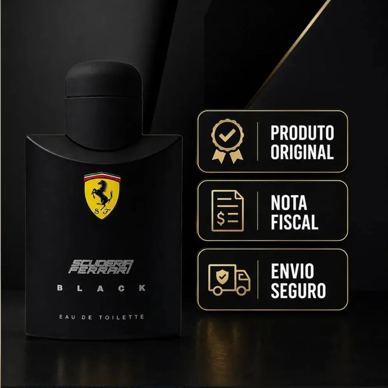 Perfume Ferrari Black 125 ml- 100% Original  - Foto 5