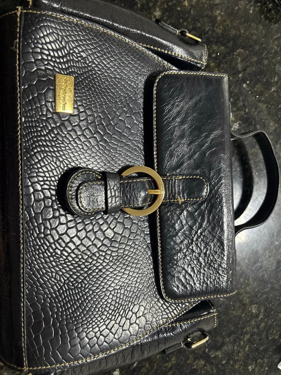 Bolsa de couro  - Foto 4