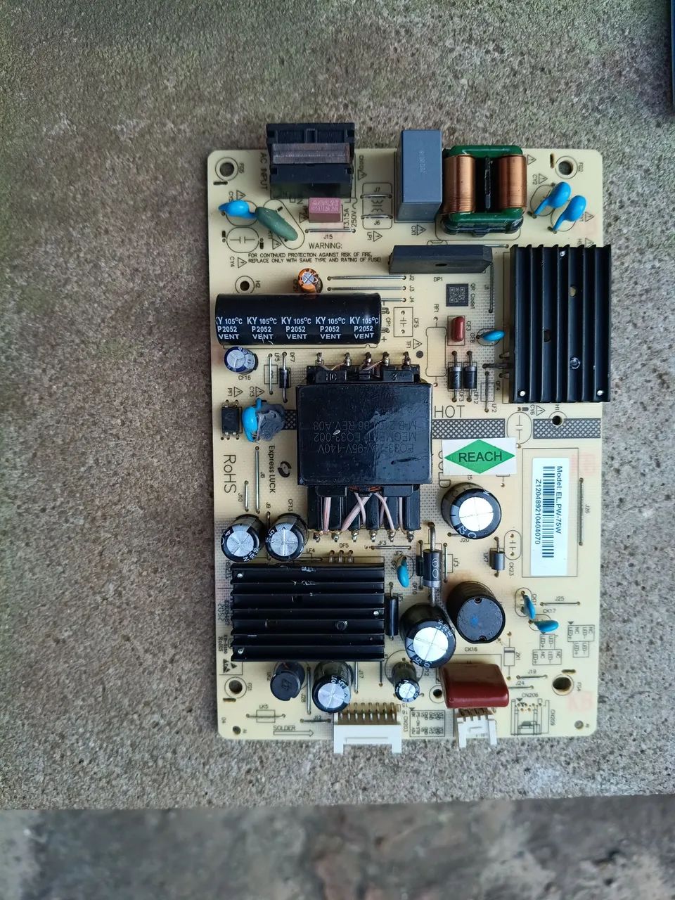 PLACA EL.PW-75W