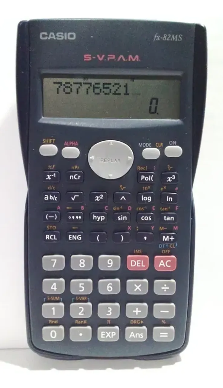 CALCULADORA CASIO MX-120V-w NOVA - Itens Para Escritório